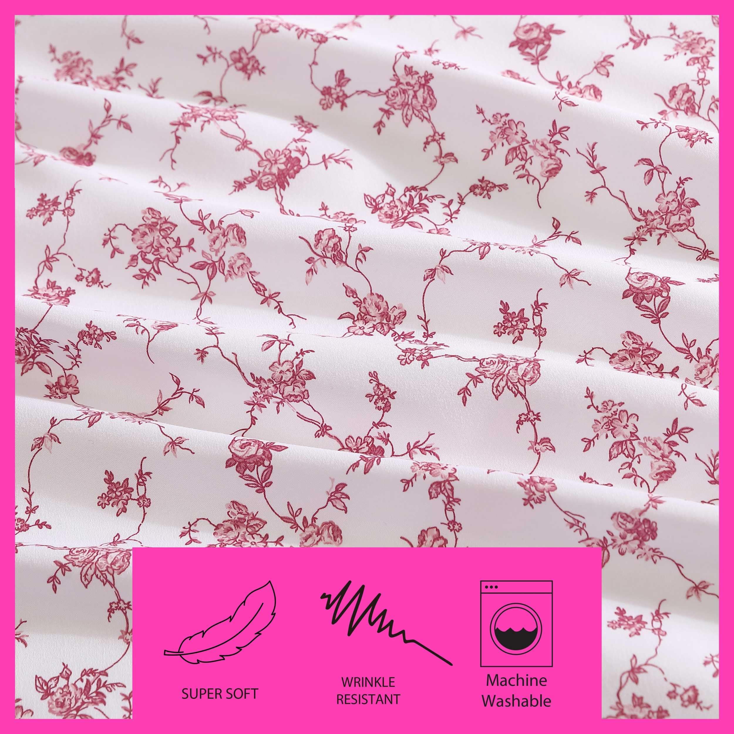 Betsey Johnson pillowcase tailored finish for a smooth, polished pillow look