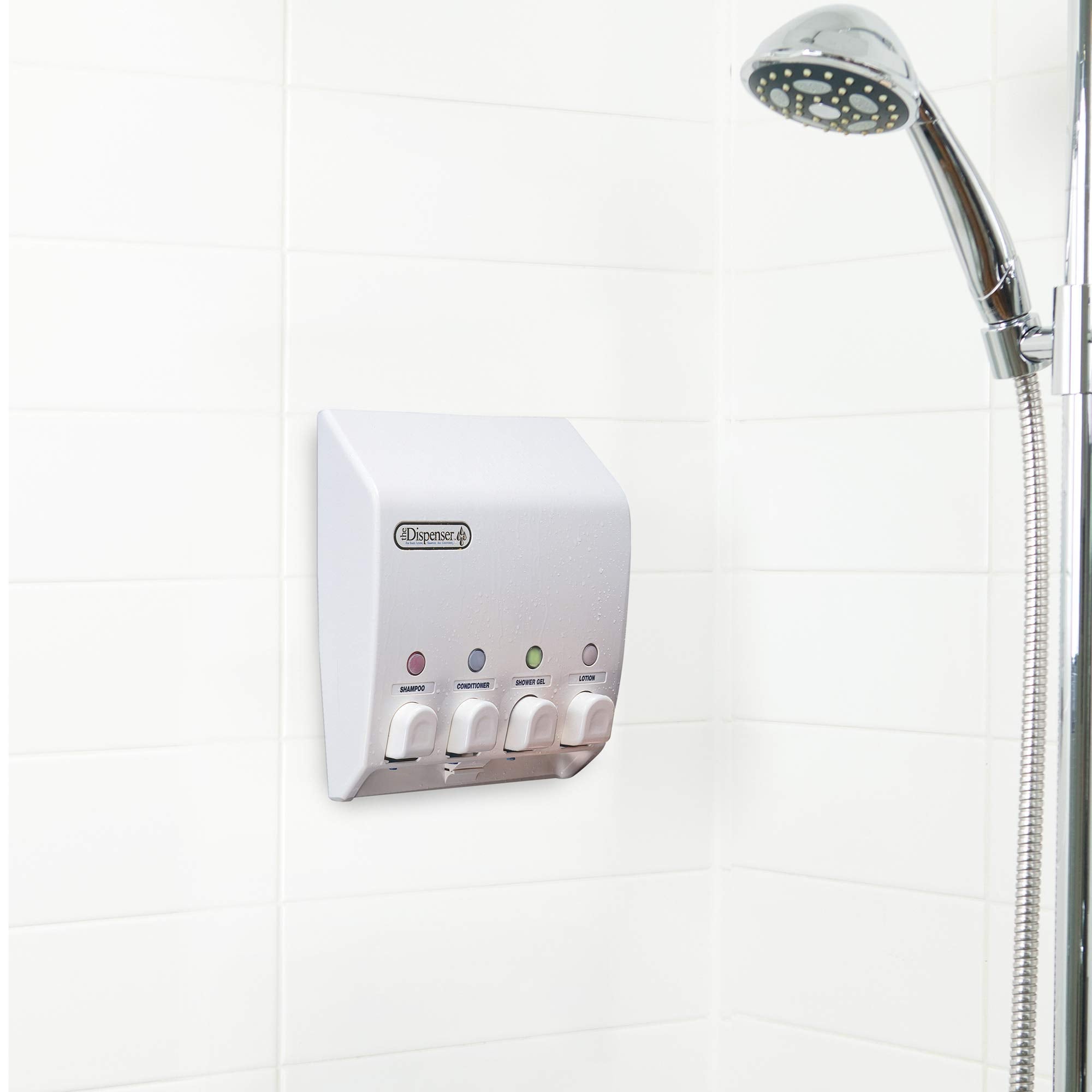 Better Living close-up of push-button pump demonstrating consistent, no-drip dispensing
