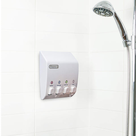 Better Living close-up of push-button pump demonstrating consistent, no-drip dispensing