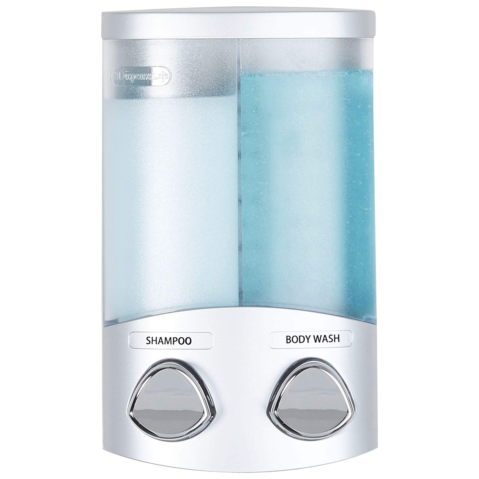 Better Living DUO front view satin silver shows dual chambers and neat finish benefit