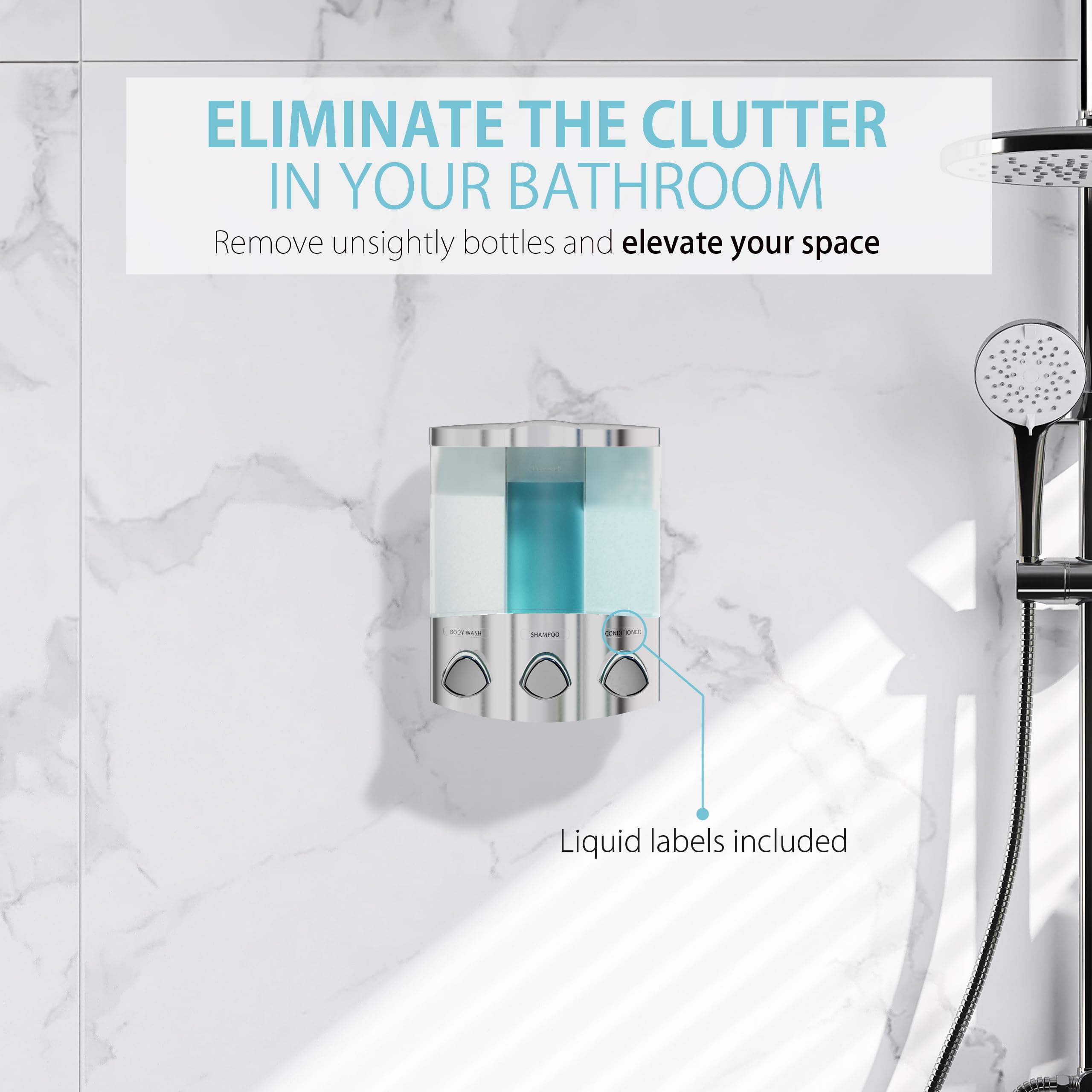 Better Living removable chambers emptied for refill and quick cleaning benefit