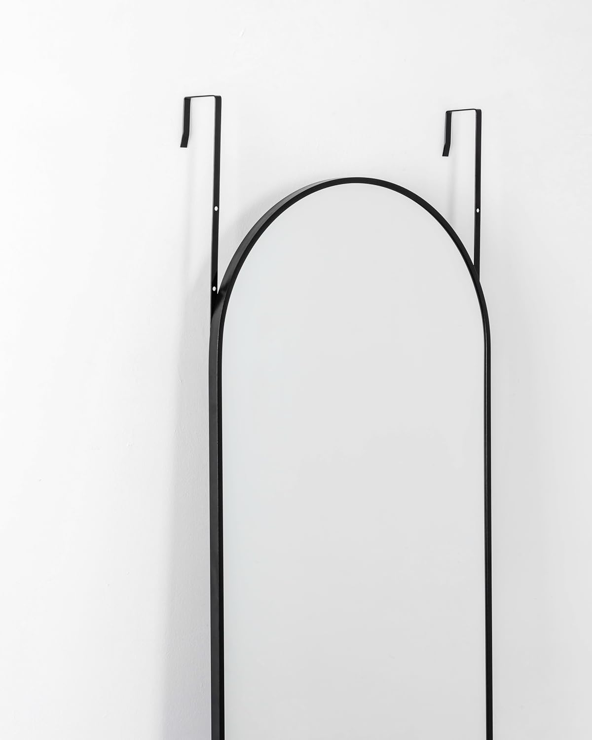 BEVERDY over-the-door hanger installed demonstrating easy no-drill mounting