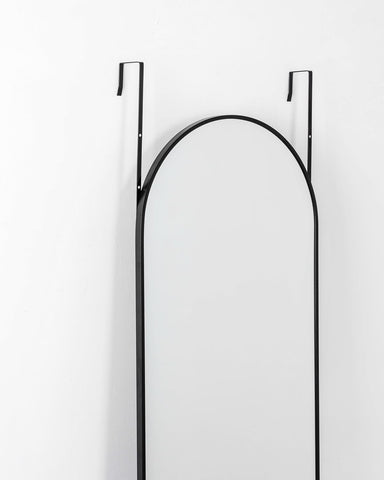 BEVERDY over-the-door hanger installed demonstrating easy no-drill mounting