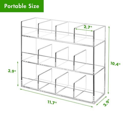 BEYGORM close-up of compartments highlighting capacity and tidy separation