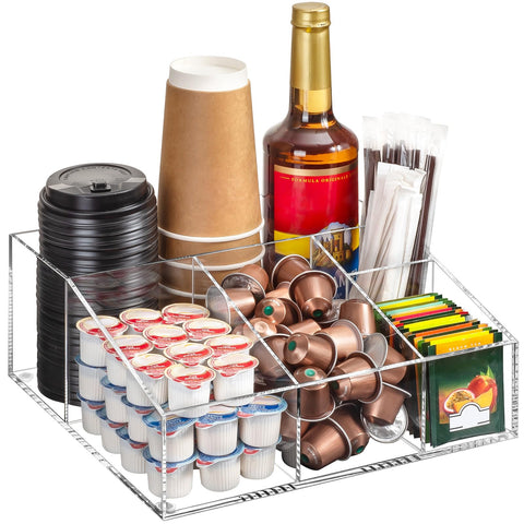 BEYGORM front view showing compartments and tidy countertop benefit