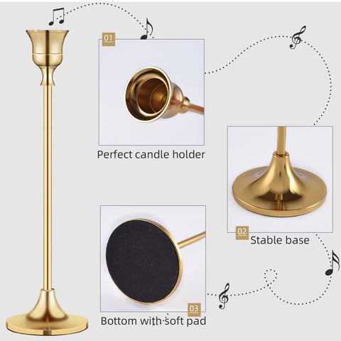 BEZURA detail of the candle socket with taper inserted demonstrating secure fit and safety