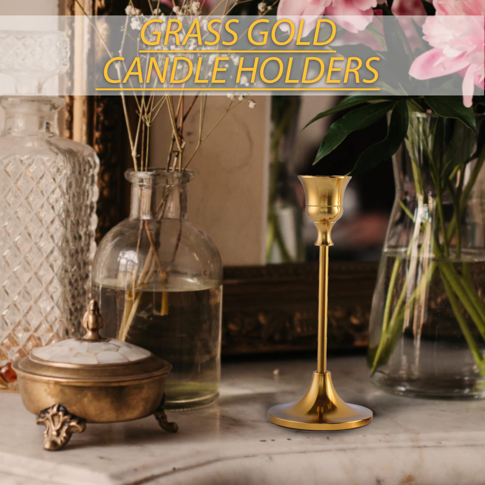 BEZURA mantel styling with florals showing decorative use and warm ambient atmosphere
