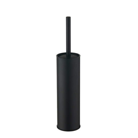 BGL stainless toilet brush holder front view showing compact storage benefit