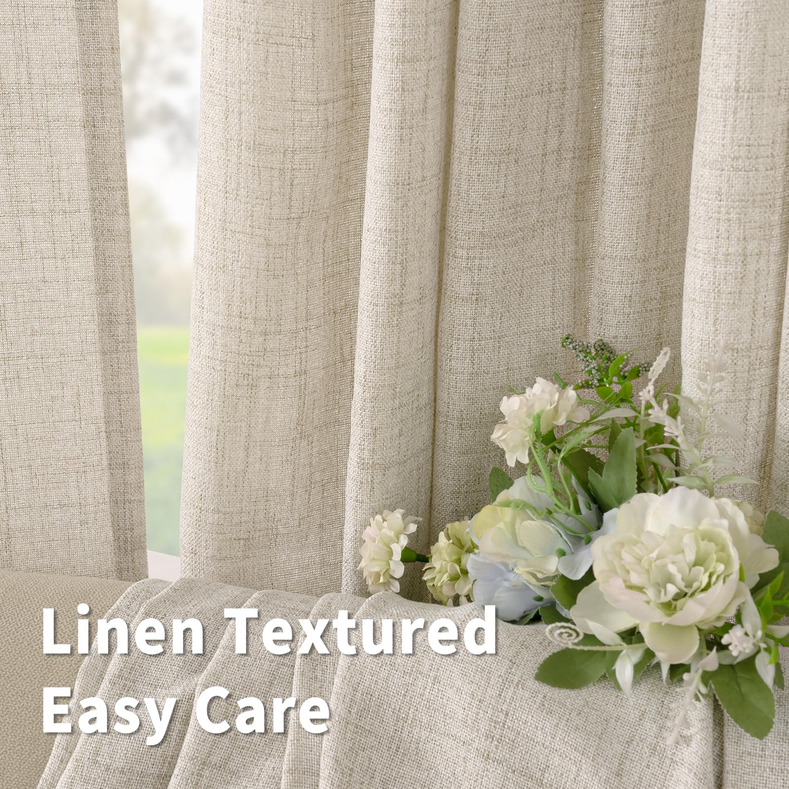 BGment curtain hung with clips and rings showing alternative hanging flexibility