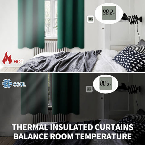 BGment curtains hung on rod demonstrating simple installation benefit