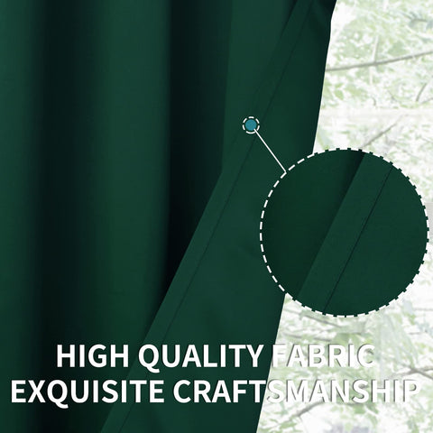 BGment curtain length comparison beside ruler to show exact dimensions