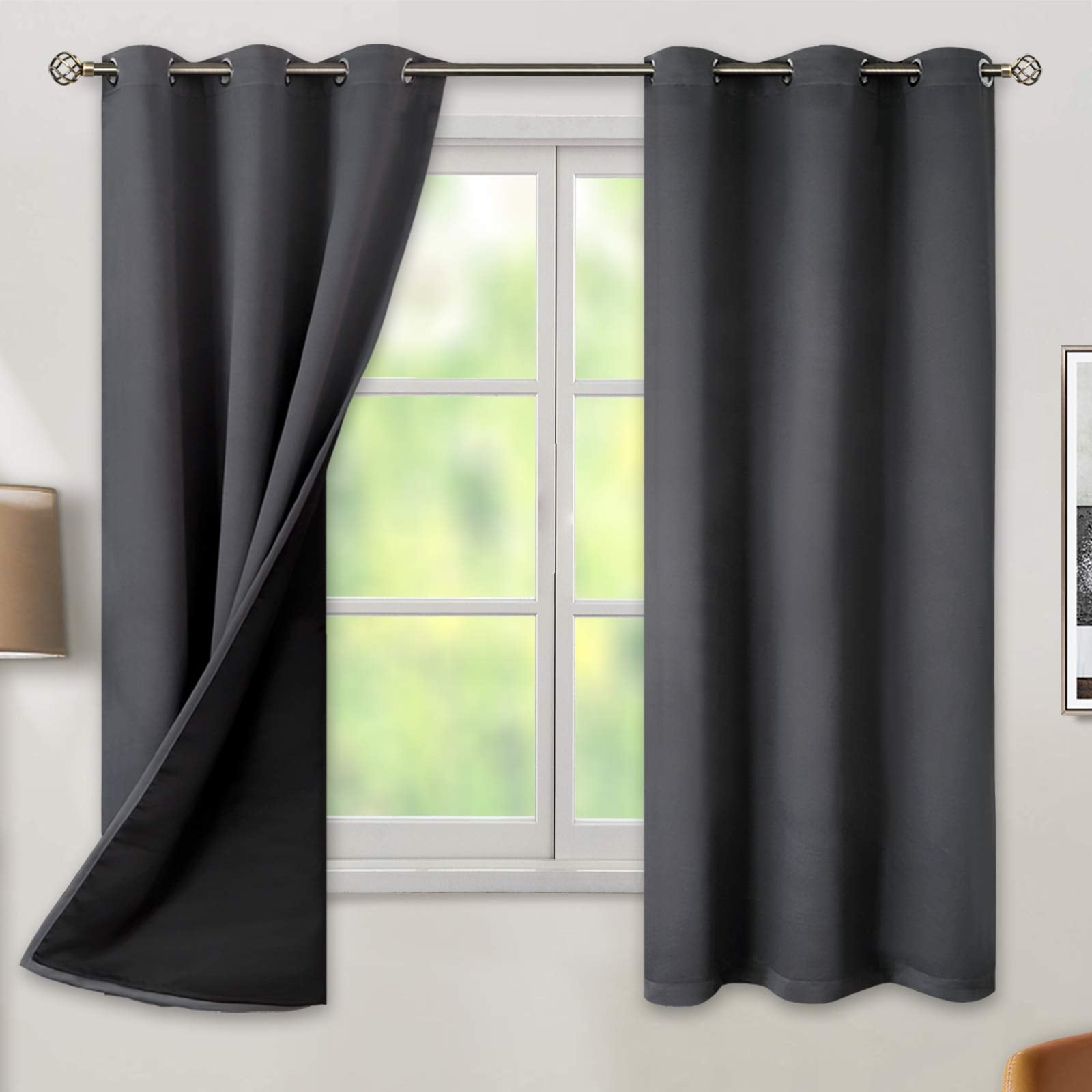 BGment front panel set showing full-length coverage and neat finish for privacy