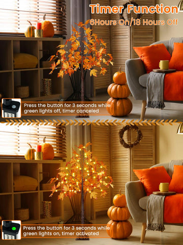 BHCLIGHT tight shot of bendable branch tips and integrated warm-white LEDs offering styling flexibility