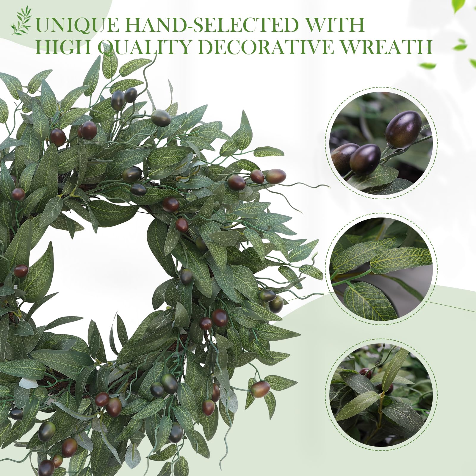 BHHDA close-up of olive leaf texture showing realistic botanical detail