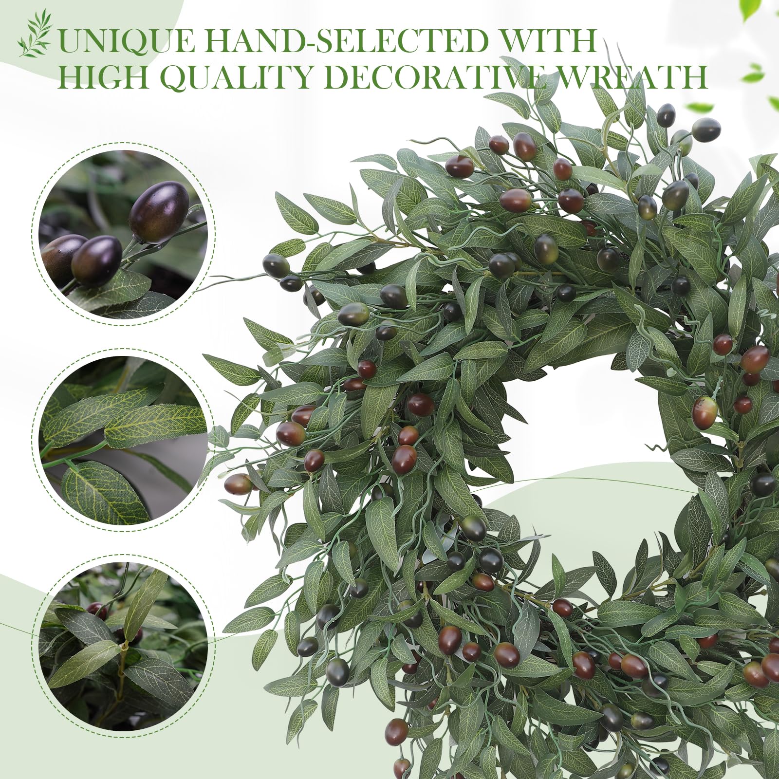 BHHDA detailed olive berries adding contrast and natural interest