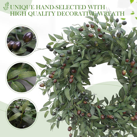 BHHDA detailed olive berries adding contrast and natural interest