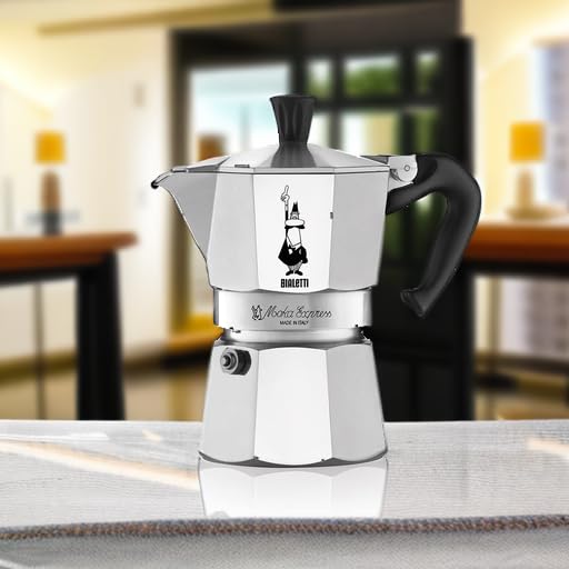 Bialetti brewing on stovetop demonstrating fast stovetop espresso preparation