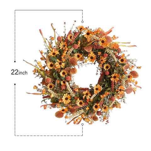Bibelot berry cluster and foliage detail adding autumn color contrast