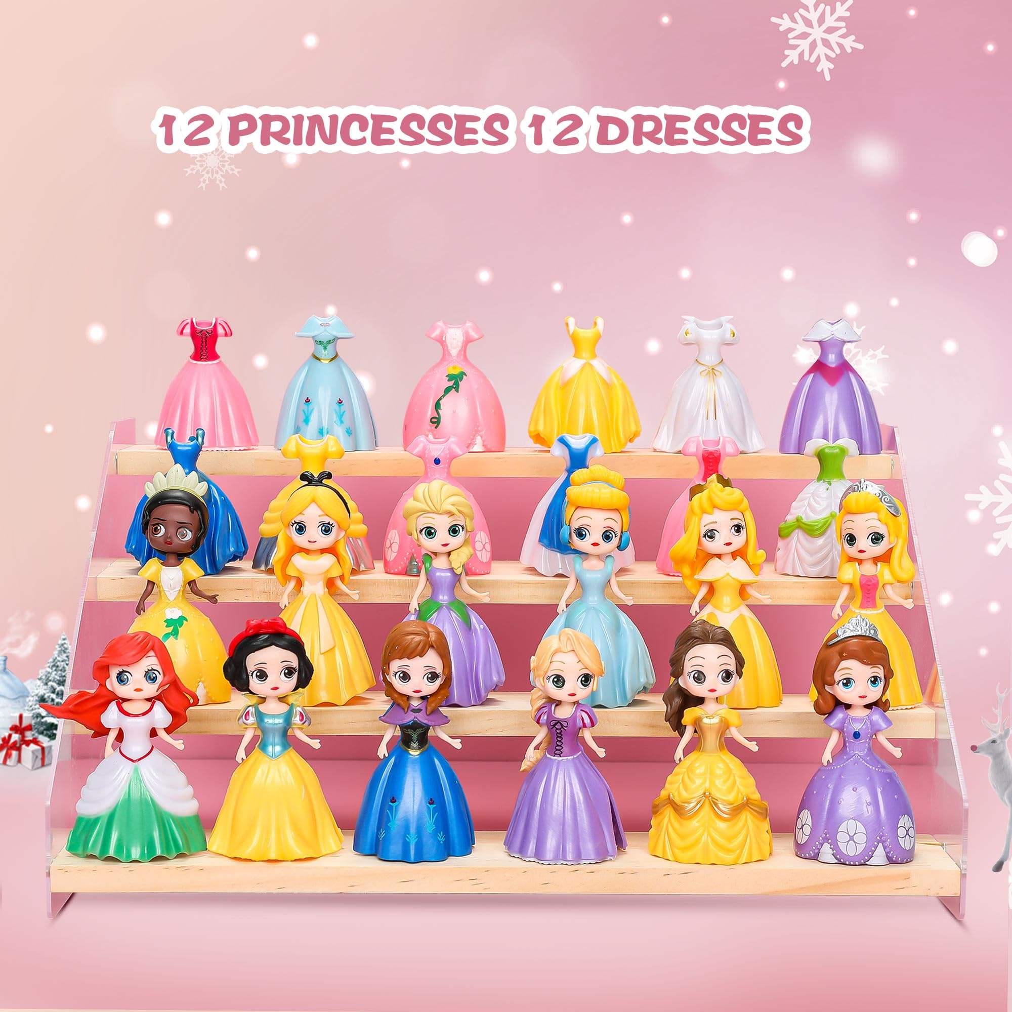 Bicakza princess figure close-up showing smooth plastic detail and design