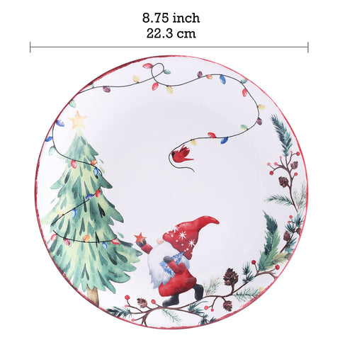 Bico close-up of gnome illustration and glaze texture, highlights durable finish