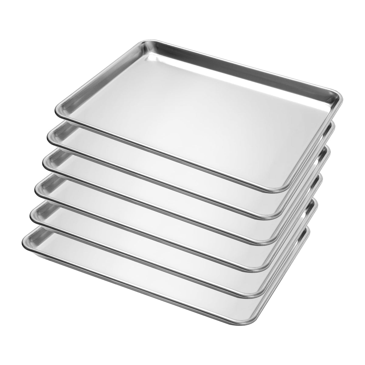 BIEAMA front packaging showing six half-sheet pans, highlights set quantity