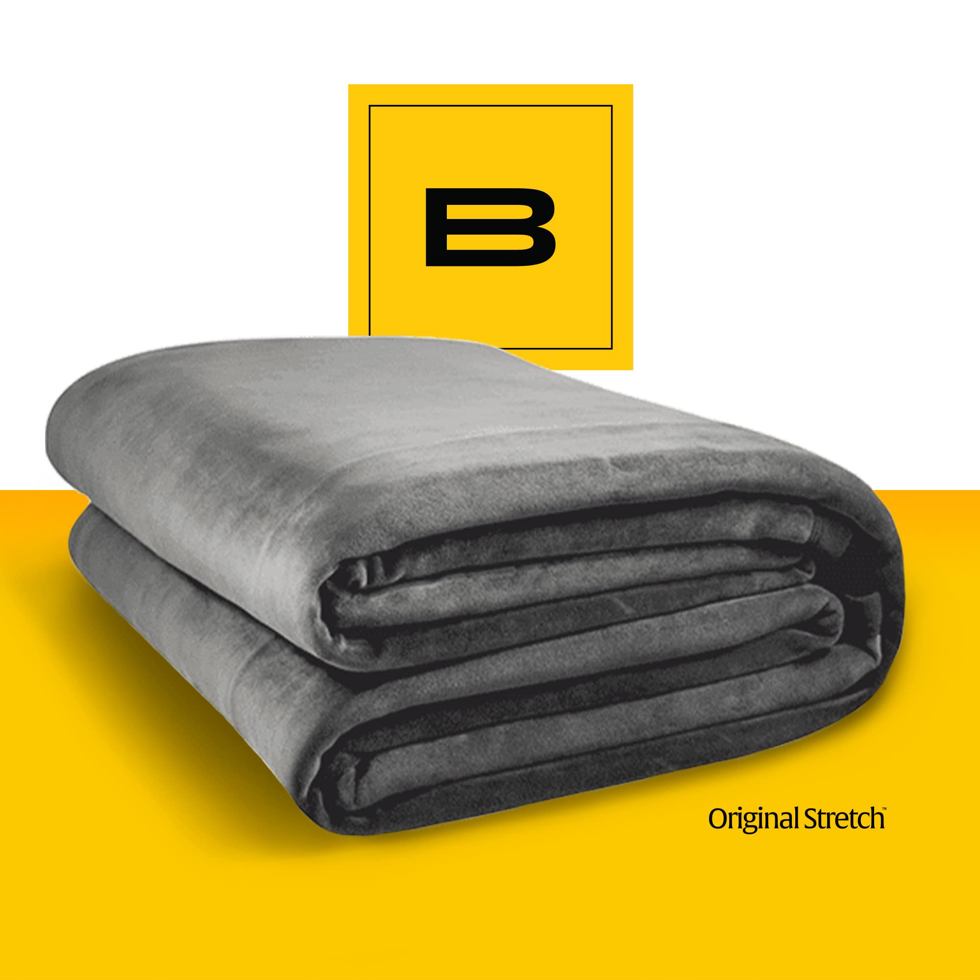 Big Blanket Co under stars at backyard movie showing portable, breathable warmth