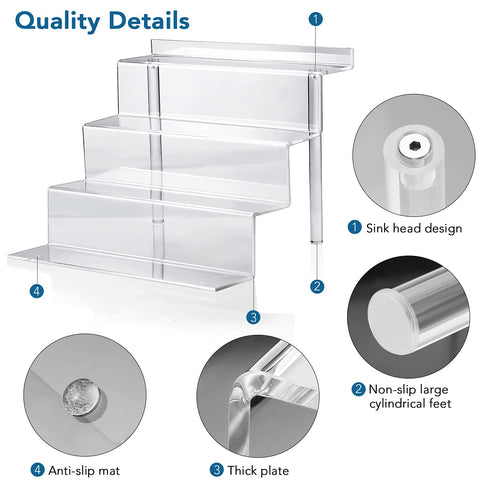 bigantss cylindrical feet detail with non-slip mats ensuring stable placement and grip