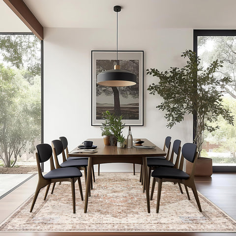 BILEEHOME close‑up of textured weave highlighting durable vintage look