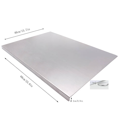 BILLAMB stainless surface close-up highlighting smooth, stain-resistant texture for hygiene