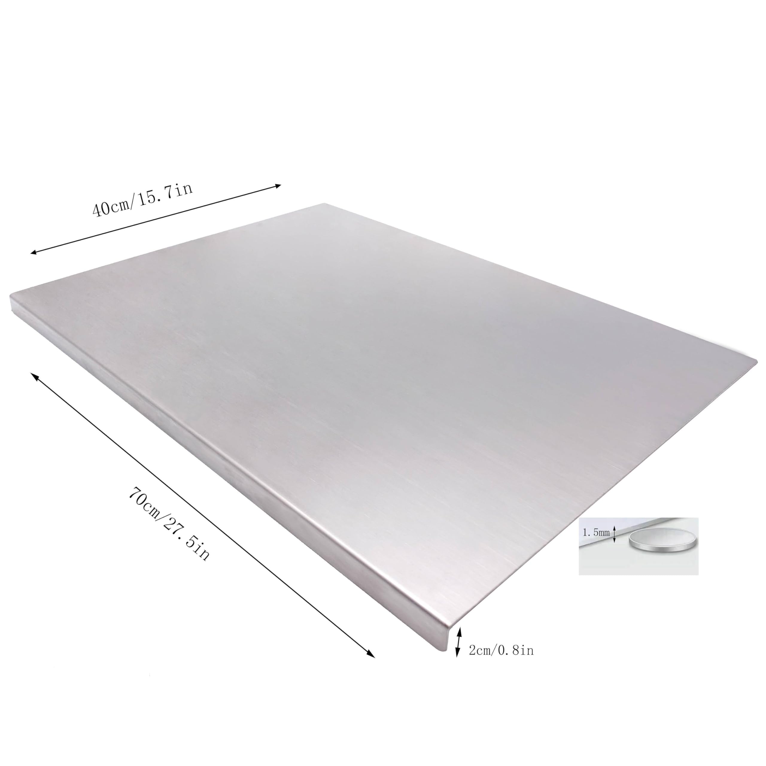 BILLAMB close-up of stainless texture highlighting easy-clean hygienic surface