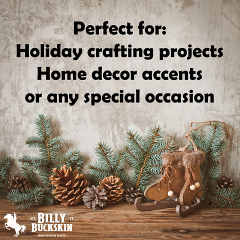 Billy Buckskin small pine cone detail, ideal for delicate accents