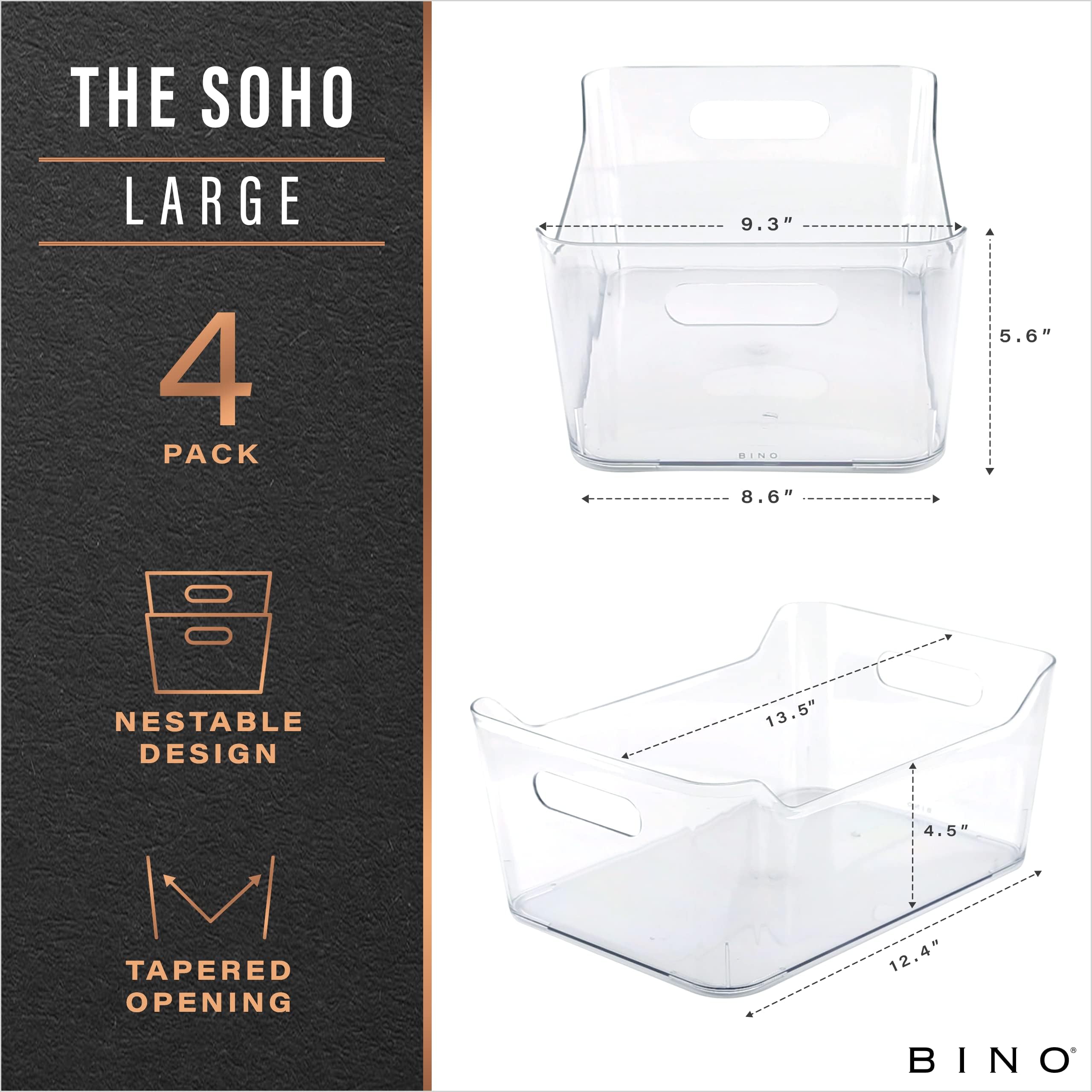 BINO close-up of plastic texture highlighting durable shatter-resistant benefit