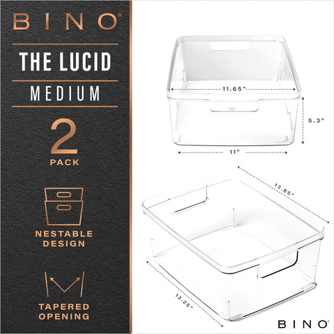 BINO closeup of smooth cutout handle highlighting easy lifting benefit