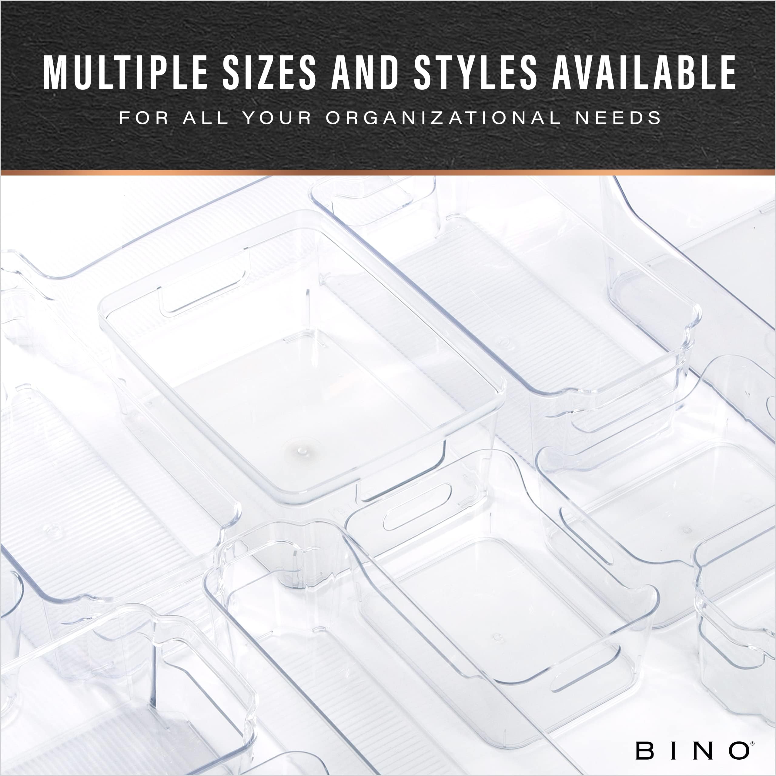 BINO open top view showing easy reach and fast retrieval benefit