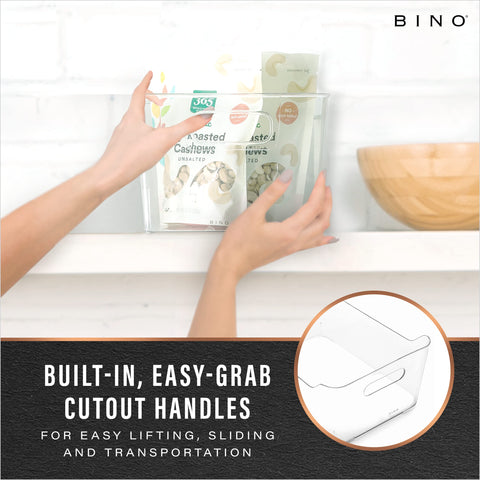 BINO underside texture and rounded edges for durability and grip benefit
