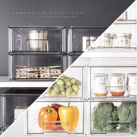 BINO drawers under sink organizing cleaning supplies for neatness