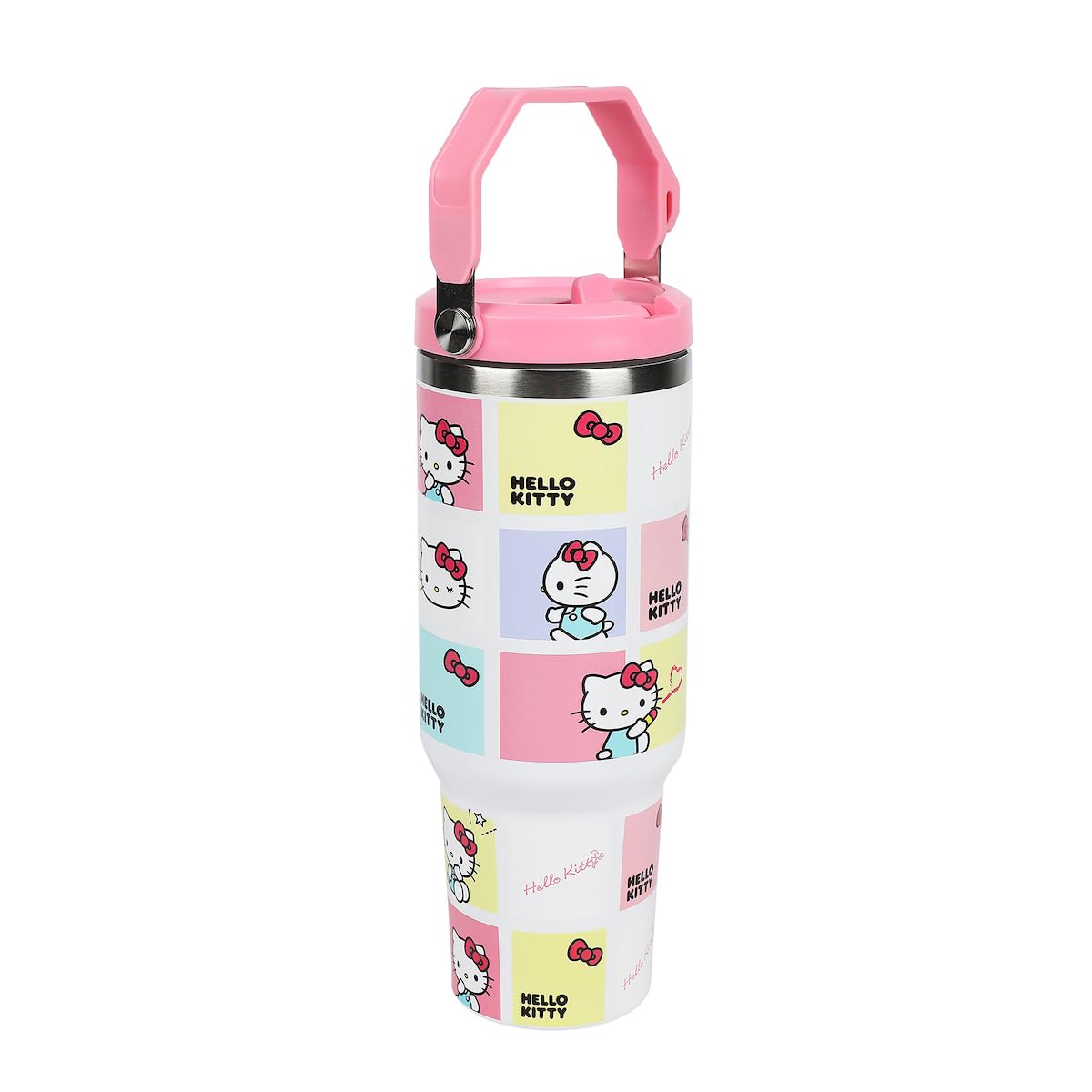 Bioworld Hello Kitty on a desk illustrating daily-use convenience and style