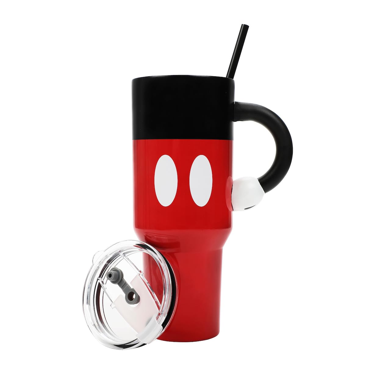Bioworld Mickey front view showing full tumbler and vibrant design benefit: collectible display