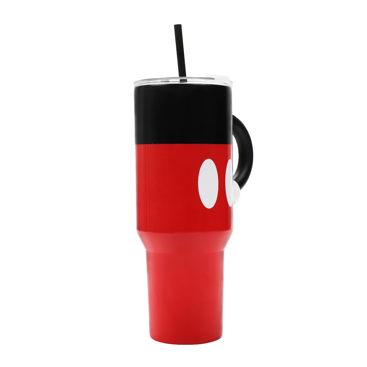 Bioworld Mickey interior stainless steel close-up showing durable, odor-resistant surface