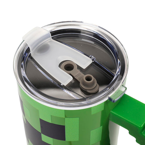 Bioworld Creeper lid threads and seal detail ensuring spill resistance