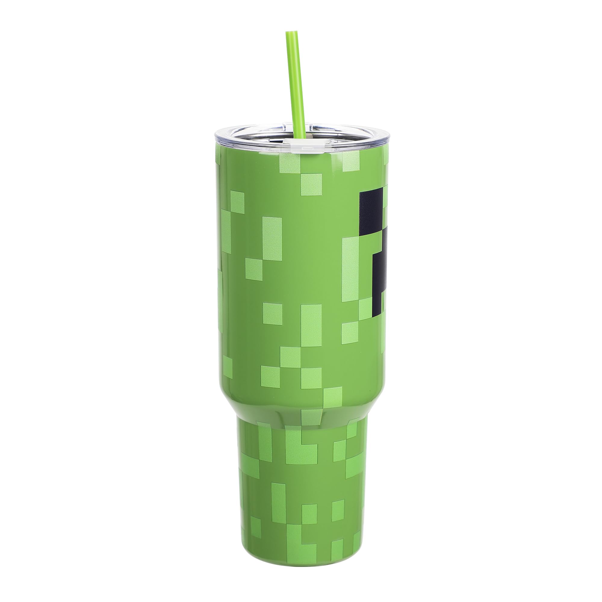 Bioworld Creeper held next to a water bottle showing 40 oz capacity