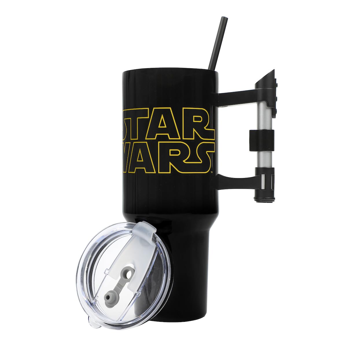 Bioworld tumbler front view showing Star Wars design and collectible appeal