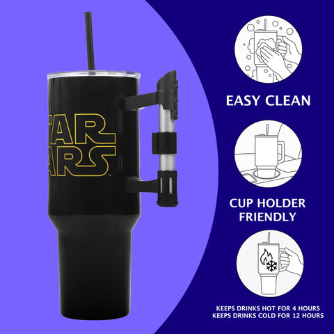Bioworld lid and mouthpiece detail offering spill-resistant convenience