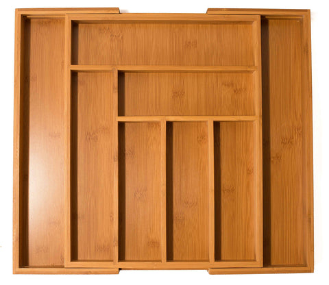 BIRDROCK HOME placed inside drawer with cutlery for quick access and neatness