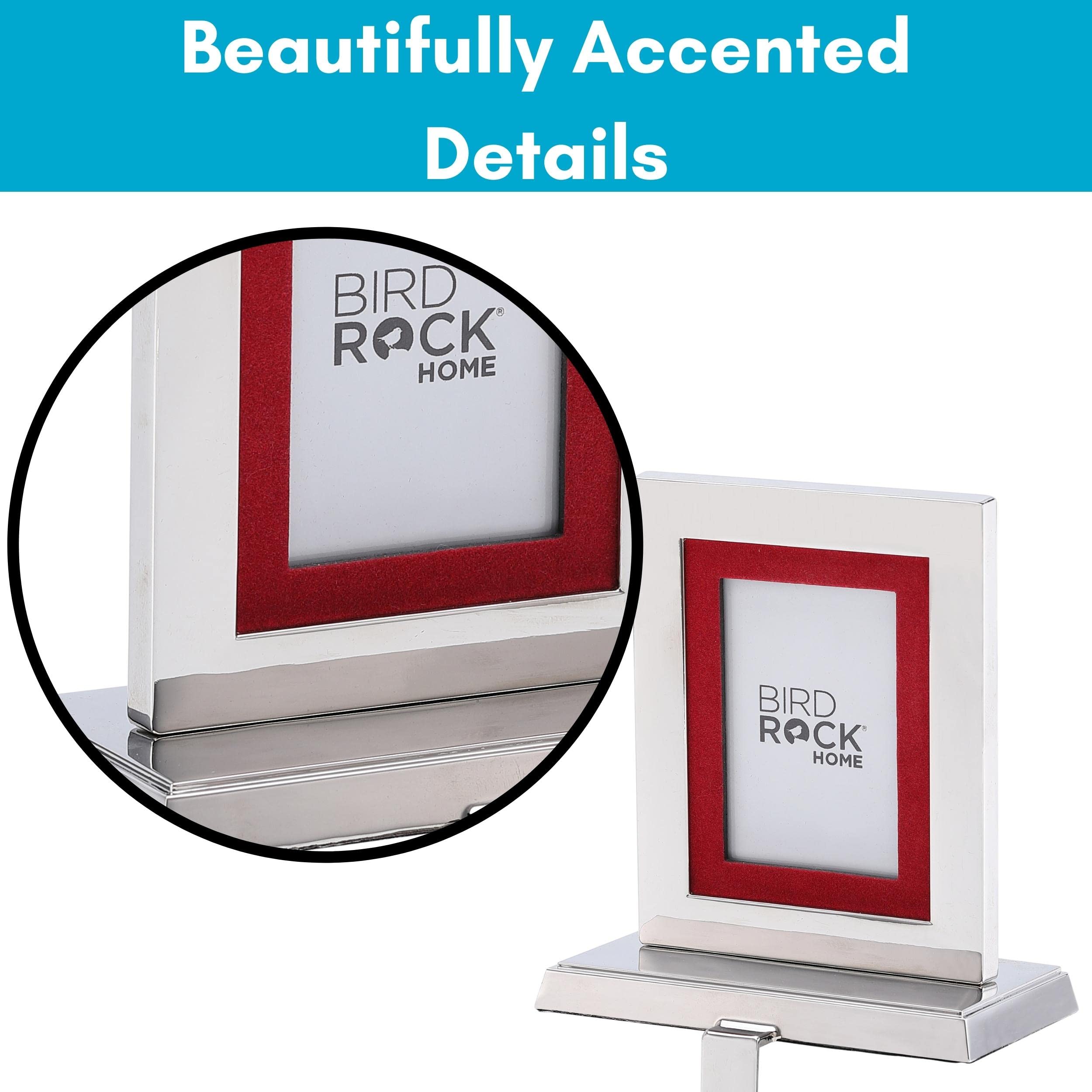 BIRDROCK HOME lifestyle mantel styling showing holiday-ready presentation