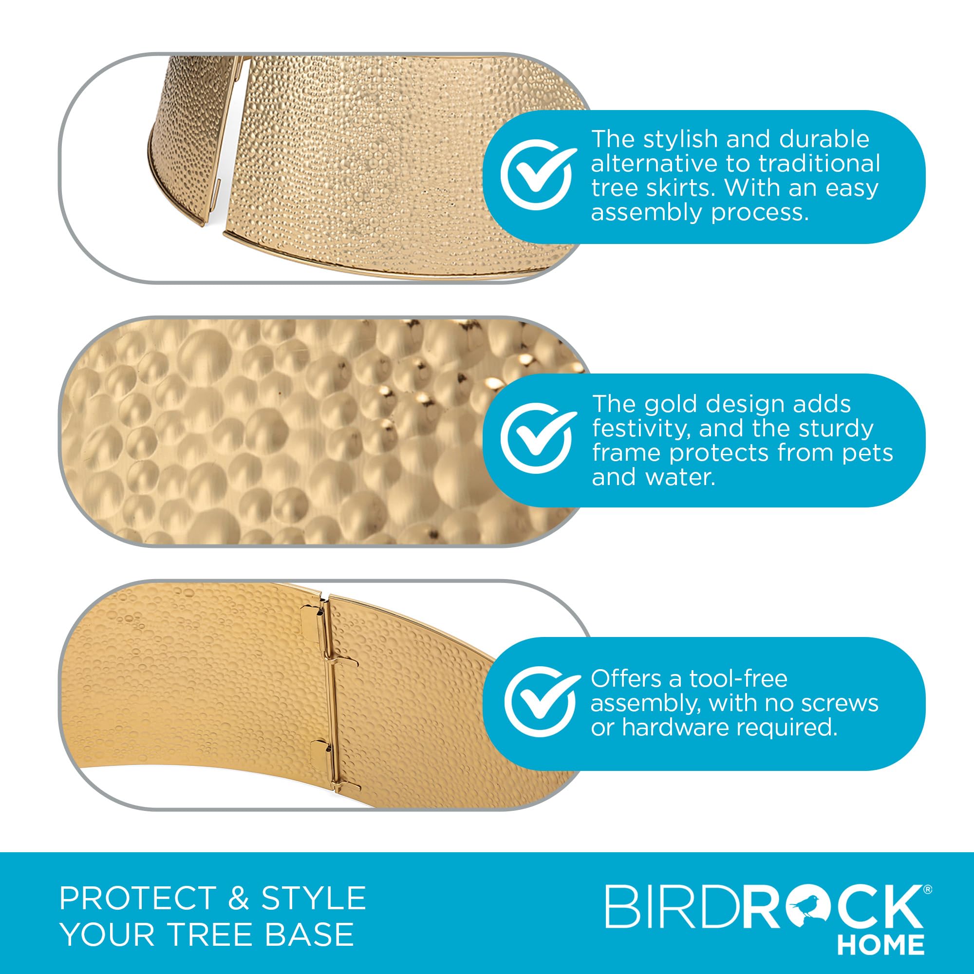 BIRDROCK HOME pet-proof demo with dog nearby showing base protection benefit
