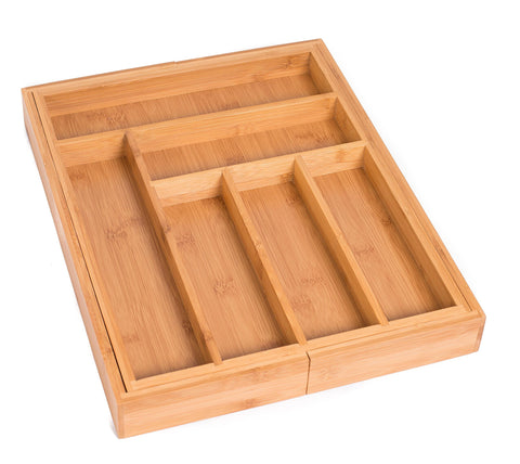 BIRDROCK HOME top view displaying compartments for organized utensils and tools