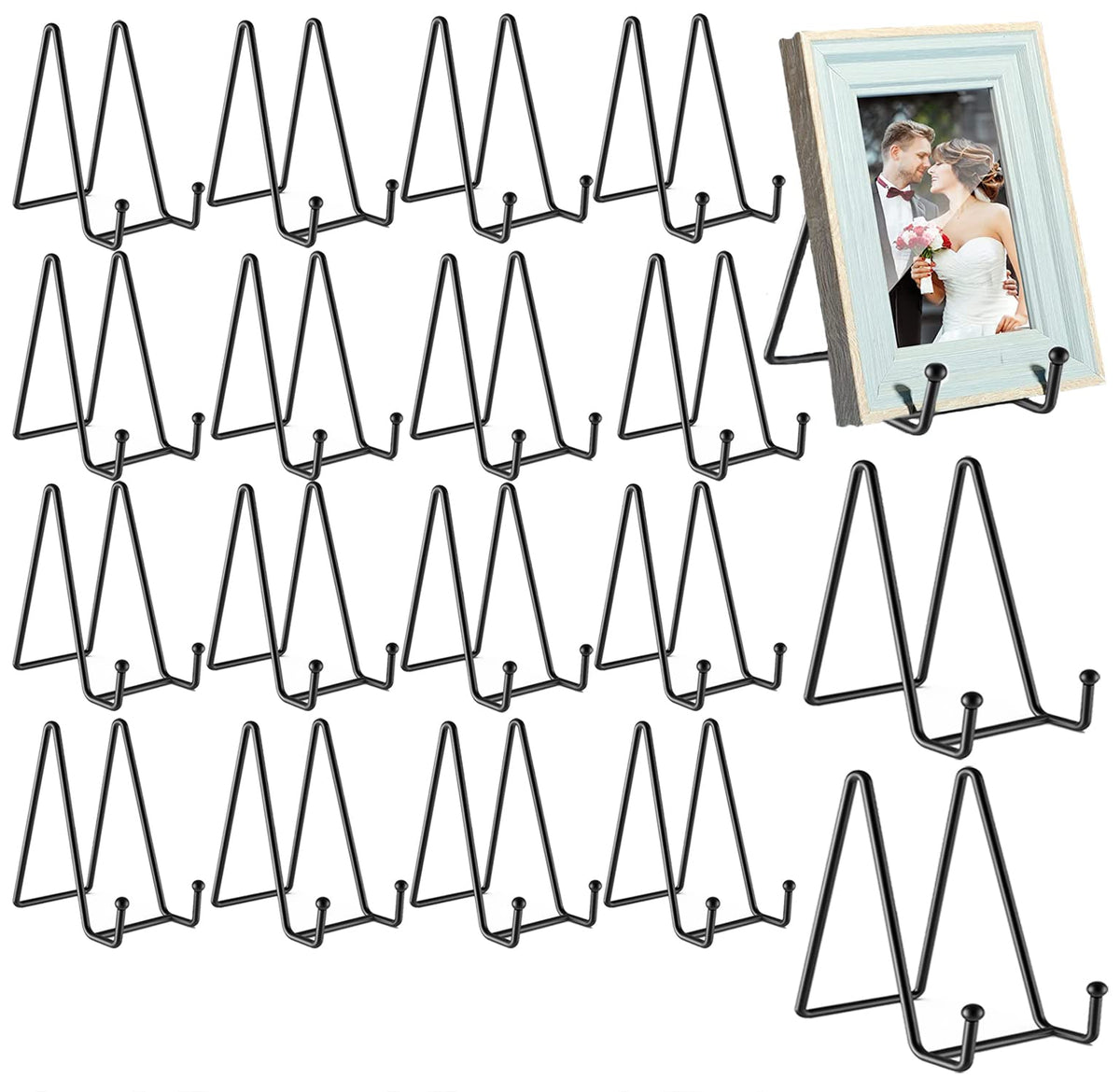 Birity front view of 18-pack stands showing neat organized display