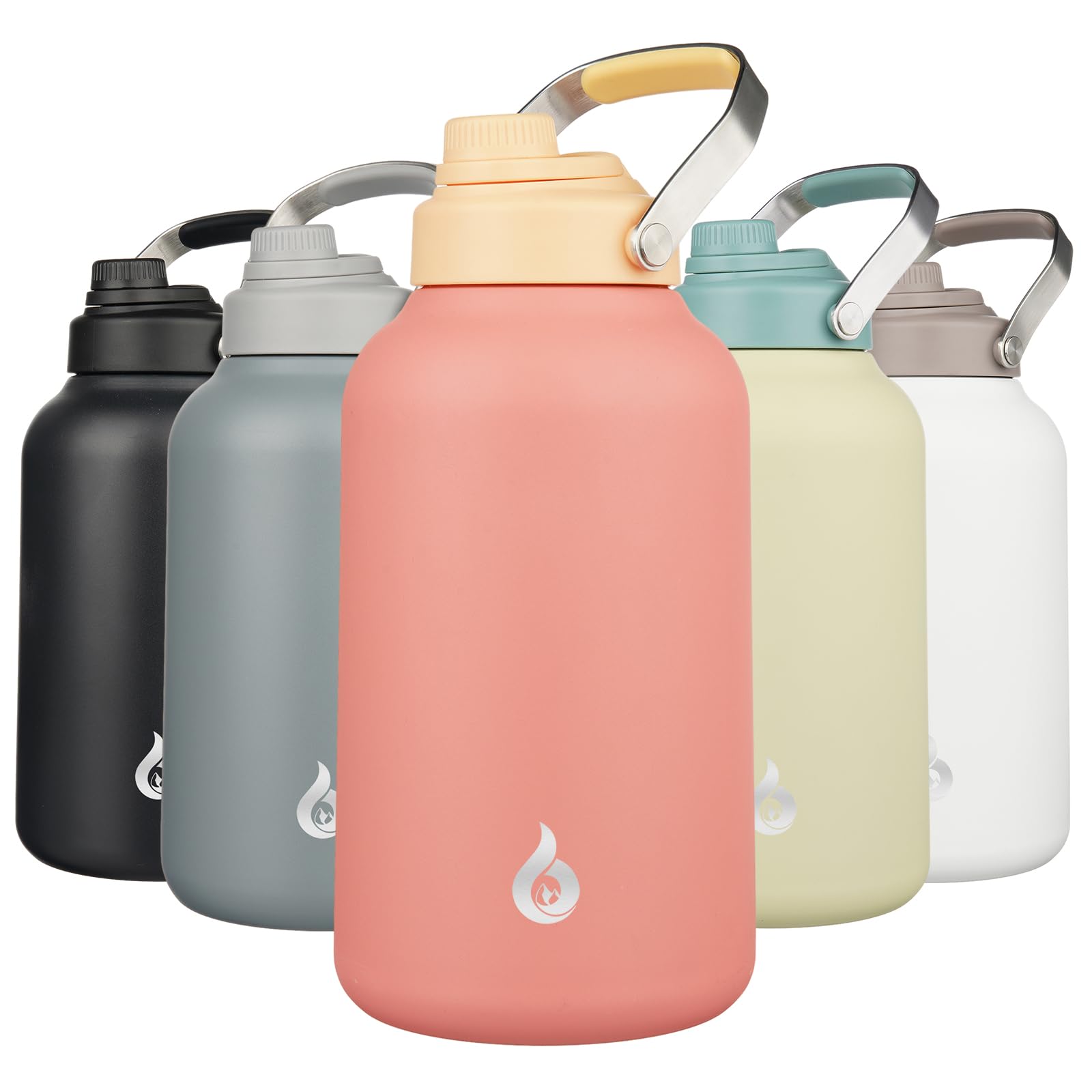 BJPKPK front view of 128oz gallon jug showing durable design and large capacity