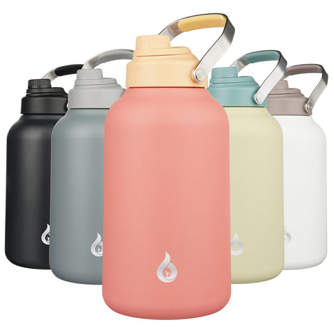 BJPKPK front view of 128oz gallon jug showing durable design and large capacity